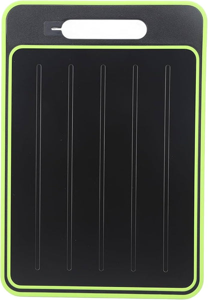 Double-side Cutting Board With Defrosting Function Chopping Board Kitchen Grinding Cutting Board With Knife Sharpener